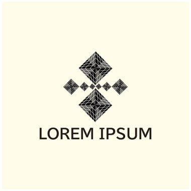 Tasarım ilhamı için siyah içeren soyut vektör grafiği