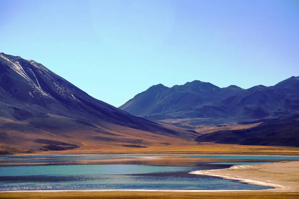 Paysage Coloré Désert Atakama — Photo