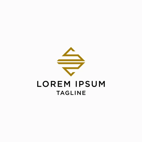Harf SR Logo Simgesi Tasarım Şablonu - Vektör
