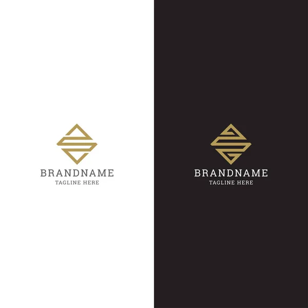 S harfi logo simgesi dizayn şablonu. Zarif, modern, lüks, premium vektör