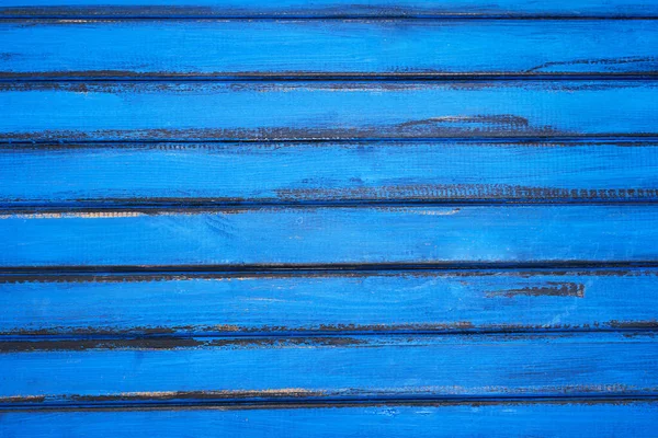 Fondo de madera, pintado en azul — Foto de Stock