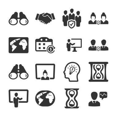 İş ve yönetim simgeleri 14.