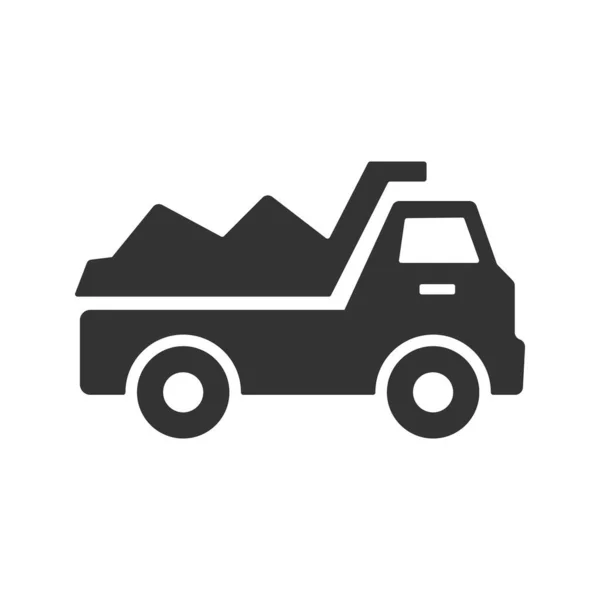 Ícone Caminhão Misturador Cimento —  Vetores de Stock
