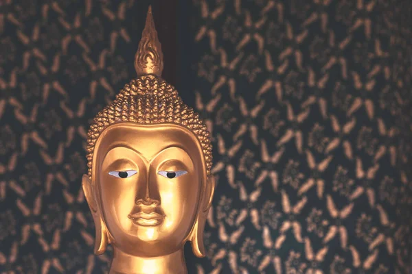 Golden Buddha Statue With Sunlight Used For Amulets Of Buddhism Religion Buddhism Is Popular Region In China Japan And South East Asia Copy Space Concept Stock Images Page Everypixel