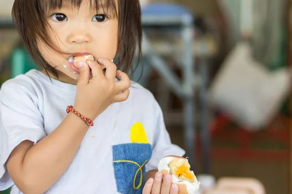 Gambar Potret Kepala Dari Bayi Berusia Tahun Anak Gadis Asia — Stok Foto