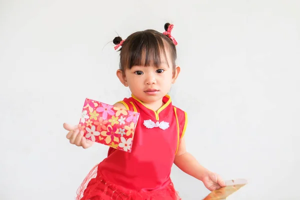 Chinese New Year Festival Concept Portrait Image Yeas Old Baby — Stock Photo, Image