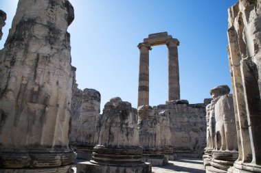 Apollon Tapınağı kalıntıları, Didim, Aydın Vilayeti, Türkiye.