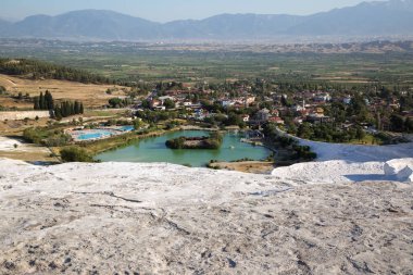 Pamukkale, Traverten havuzları ve terasları Denizli, Türkiye