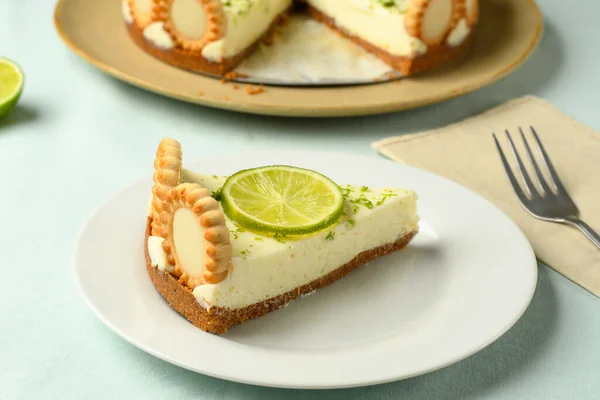 Dessert Delicious Lemon Pie Refreshing — Photo