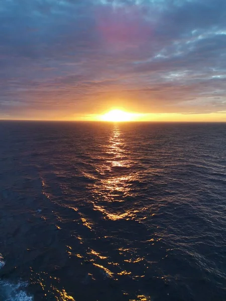 Bello Atardecer Mediterraneo — Fotografia de Stock