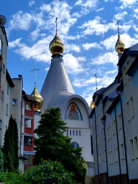 Gereja Ortodoks Jerzy Bialystok Polandia Juli 2020 — Stok Foto