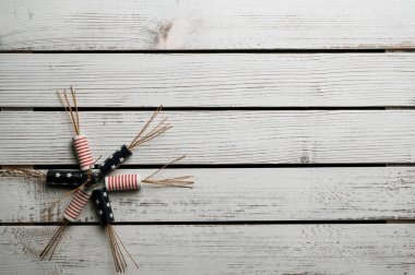 4 Temmuz ya da Anma Günü için Yurtsever Yatağı