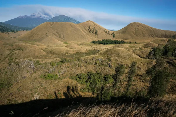 Bondowoso Juli 2015 Ost Java Indonesien Vulkanausbruch Mount Raung Spuckt — Stockfoto