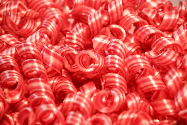 Close Colorful Candy Spiral — Stock Photo, Image
