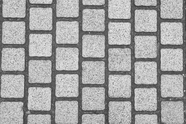Steinpflaster Granit Gepflastertes Pflaster Hintergrund — Stockfoto