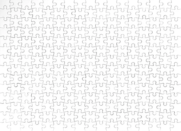 Weiße Puzzle Hintergrund — Stockfoto