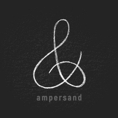 Vektör tebeşiri ve grunge tahtasına elle çizilmiş. Eps8. - RGB. Genel renkler