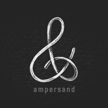 Vektör tebeşiri ve grunge tahtasına elle çizilmiş. Eps8. - RGB. Genel renkler