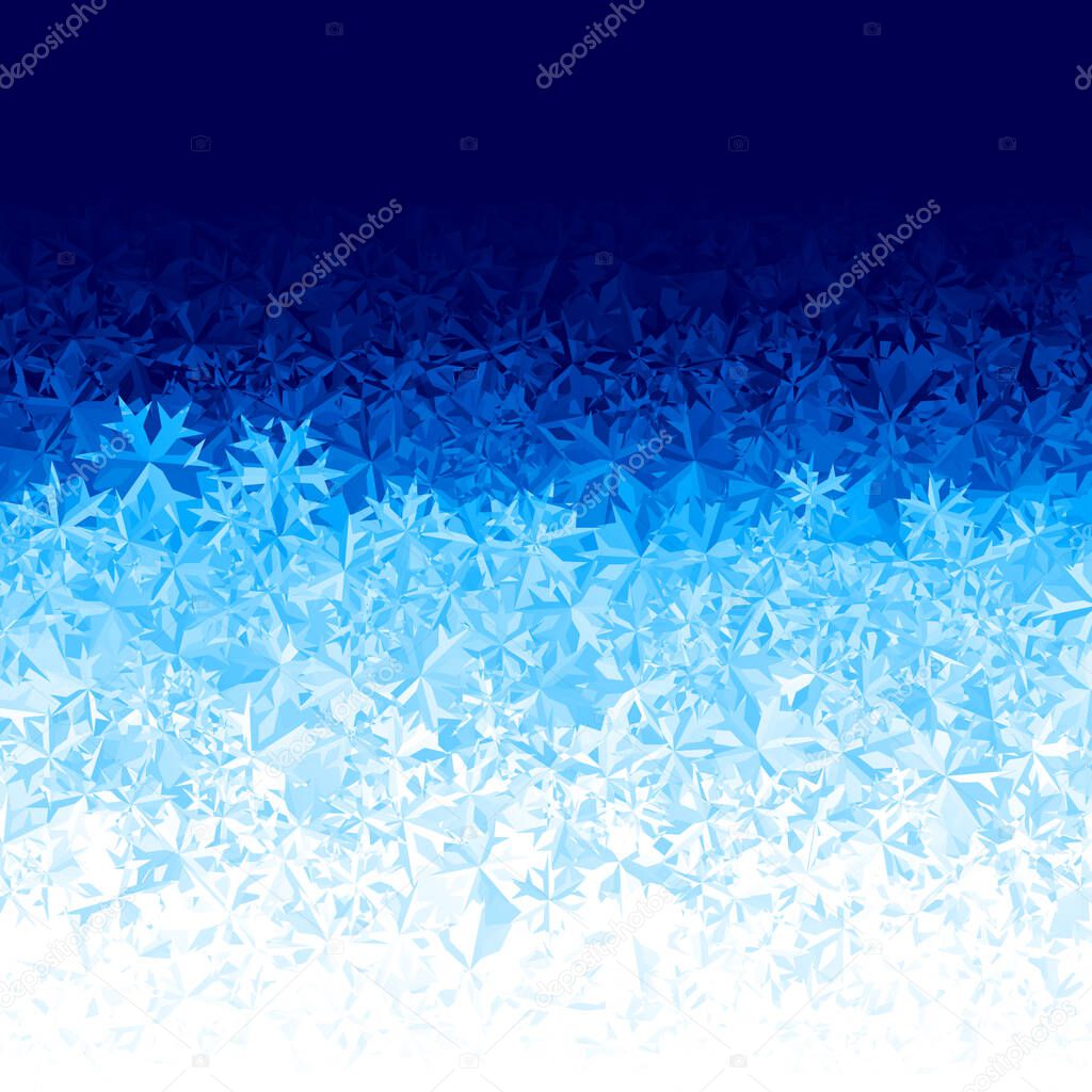Vector blue ice background. Eps8. RGB Global colors