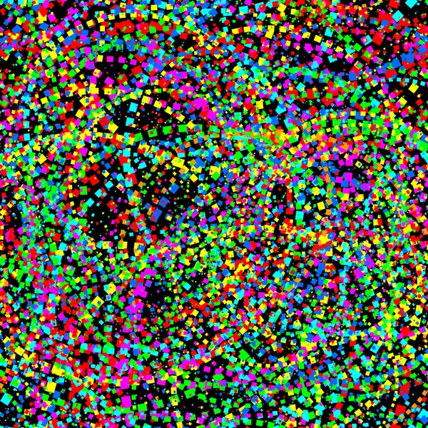 Kleurrijke Naadloze Confetti Patroon Eps8 Rgb Globale Kleuren — Stockvector