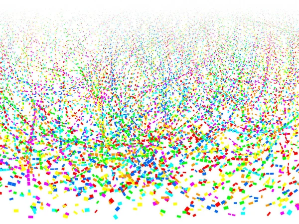 Kleurrijk Confetti Patroon Eps8 Rgb Globale Kleuren — Stockvector