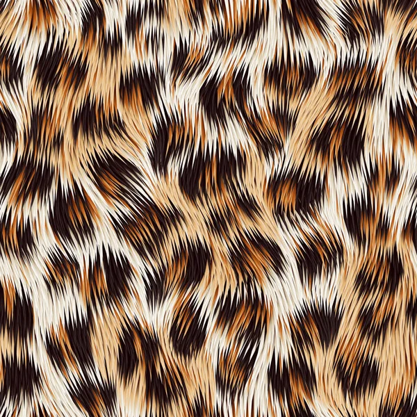 Huella Piel Leopardo Patrón Sin Costura Vectorial Rgb Color Global — Archivo Imágenes Vectoriales
