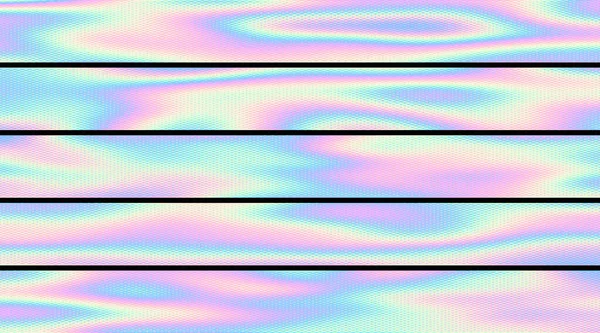 抽象的な虹のホログラフィック背景のセット Rgb 全世界色 直線勾配1本 — ストックベクタ