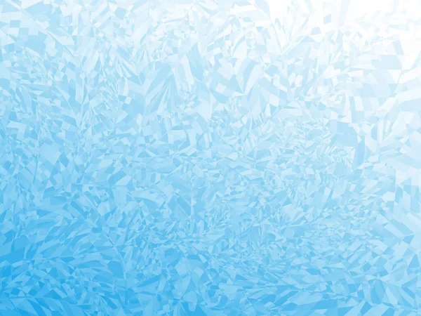 Winterblauer Frosthintergrund Mit Kopierraum Eps8 Rgb Globale Farben — Stockvektor
