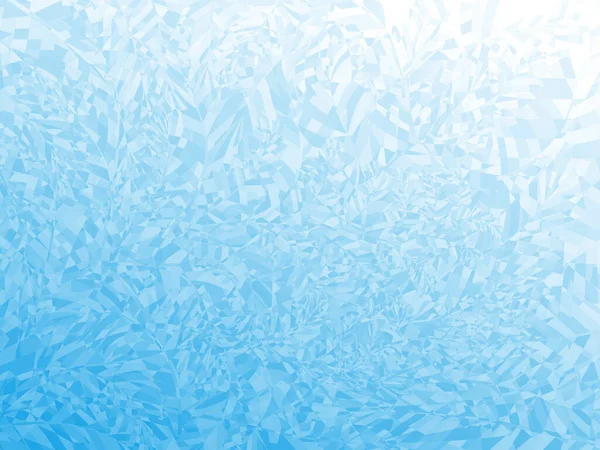 Winter Blauwe Vorst Achtergrond Met Kopieerruimte Eps8 Rgb Globale Kleuren — Stockvector