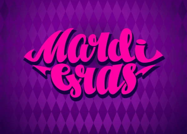 Mardi Gras用亲吻的红唇写着字母Rgb 全球色彩 — 图库矢量图片