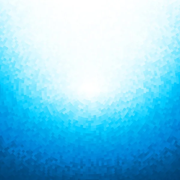 Fond Abstrait Mosaïque Bleue Eps8 Rvb Couleurs Globales — Image vectorielle