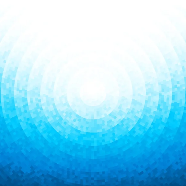 Fond Abstrait Mosaïque Bleue Eps8 Rvb Couleurs Globales — Image vectorielle