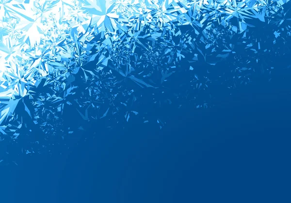 Vinter Blå Frost Bakgrund Läpp8 Rgb Globala Färger Redigerbar Lutning — Stock vektor