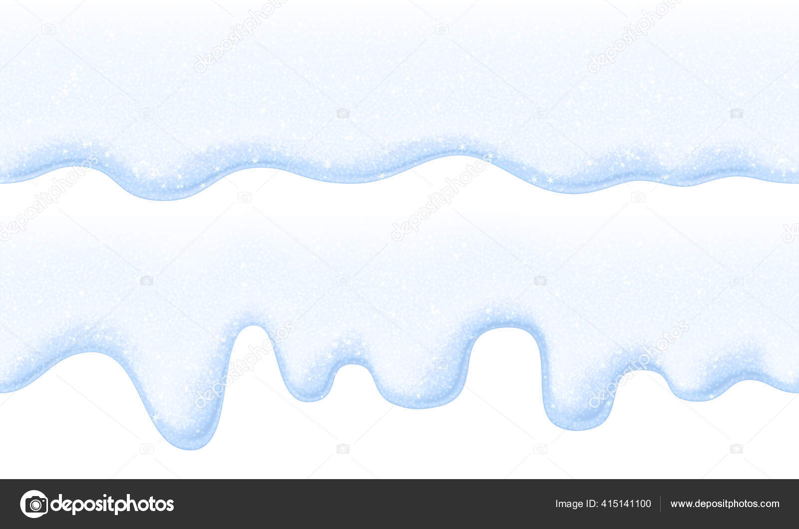 Free Free Snow Border Svg