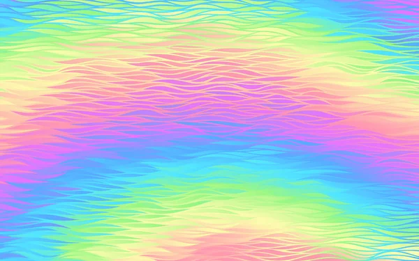 Abstrakter Holographischer Hintergrund Mit Wellenmuster Rgb Eps8 Globale Farben Ein — Stockvektor