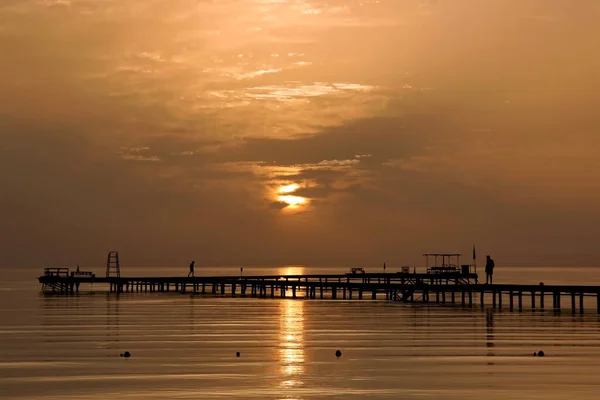 Beautiful Sunrise Red Sea Egypt — Stock Photo, Image