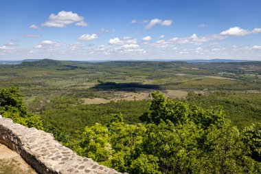 Macaristan, Balaton yakınlarındaki Rezi Kalesi manzarası