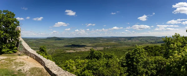 Utsikten Från Castle Rezi Nära Balaton Ungern — Stockfoto