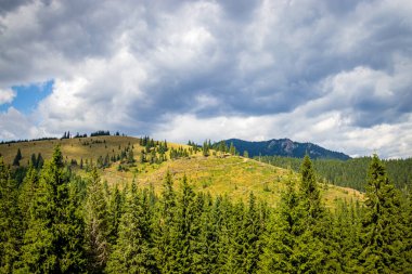Romanya 'nın merkezinde, doğu Transilvanya' da Harghita 'da bir dağ