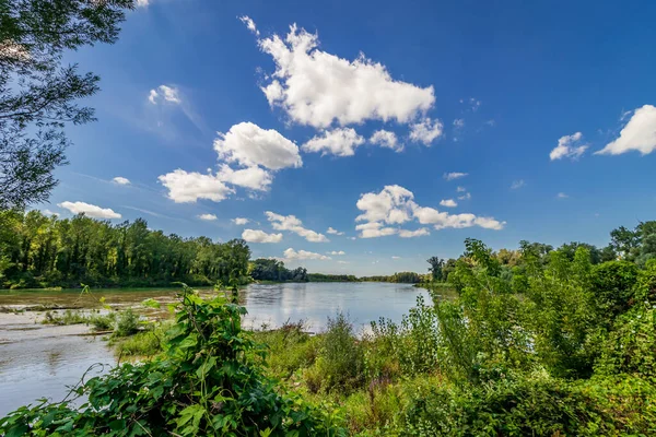 Tuna-Drava Ulusal Parkı 'ndaki Drava Nehri (Duna-Drava Ulusal Parkı), Macaristan