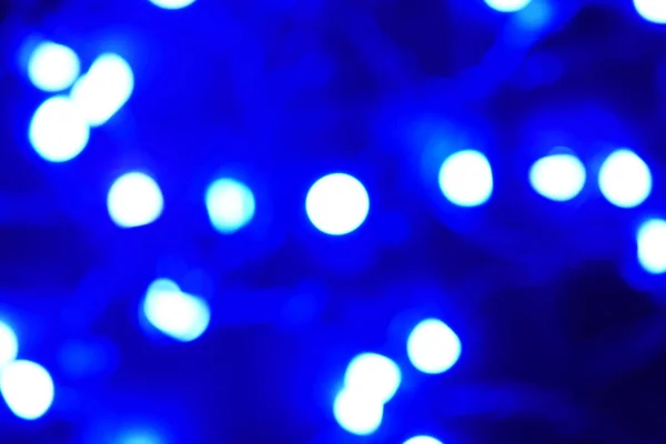 Luce Blu Sfocata Sfondo Primo Piano — Foto Stock