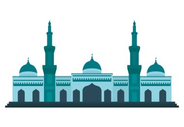 İslami cami düz tasarım tarzının taşıyıcısı
