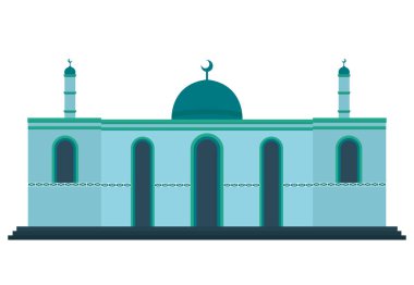 İslami cami düz tasarım tarzının taşıyıcısı