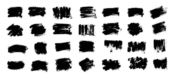 Векторная черная краска, чернильная кисть, кисть. Scribble texture . — стоковый вектор