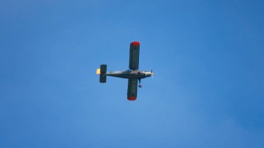 Hahnweide, Kirchheim unter Teck - 15 Eylül 2019: Dornier Do 27A-4, Mark: D-EEPN. Hahnweide, Almanya 'da Kirchheim.