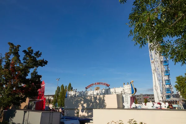 Stuttgart Bad Canstatt Alemania Octubre 2019 Vista Del Festival Folclórico — Foto de Stock