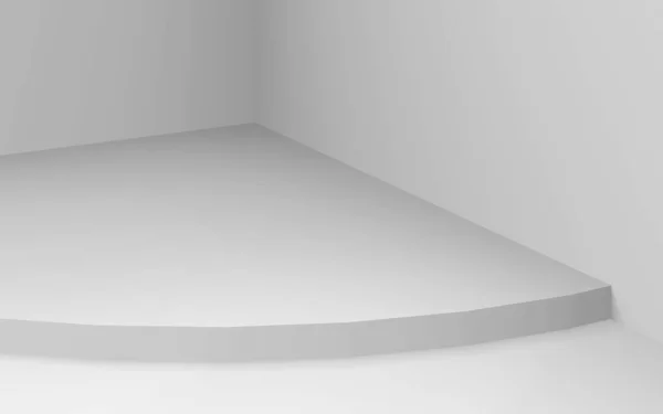 Трехмерный Серый Белый Цилиндр Подиум Минимальный Студийный Фон Иллюстрация Абстрактной — стоковое фото