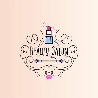 Makyaj sanatçı web elemanları için Web sitesi şablonları. Yeni koleksiyon - iş kavramı.