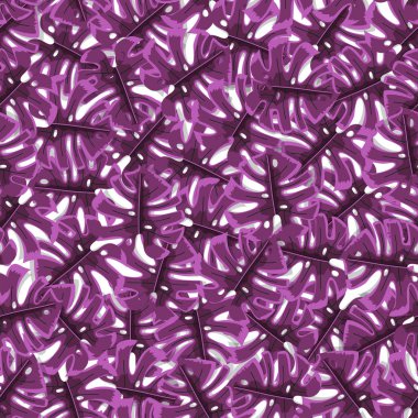 Beyaz arka plan üzerinde egzotik soyut vektör orman seamless modeli. Duvar kağıdı yazdırma trendy sanat beach