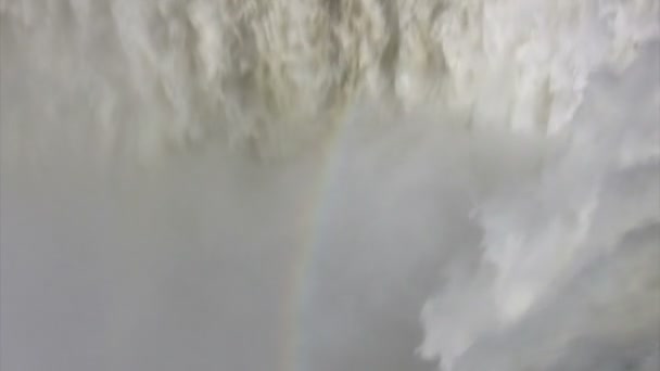 Vista Las Cataratas Del Iguazú Argentina — Vídeo de stock